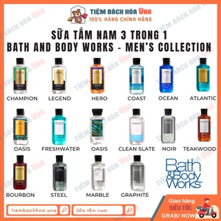 [Sẵn/ Us] Sữa tắm gội toàn thân dành cho nam Bath &amp; Body Works Men's Collection 3 in 1 295mL