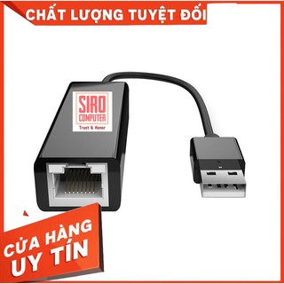 Thiết Bị Chuyển Đổi Ethernet Adapter USB 2.0 to LAN Tốc Độ 10/100Mbps - USB to LAN (RJ45)