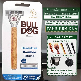 Dao cạo râu cho da nhạy cảm Bulldog Sensitive Bamboo Razor | Nhập khẩu chính hãng UK