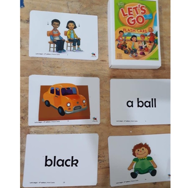 Flash card Let’s Begin 4th Edition (161 thẻ)