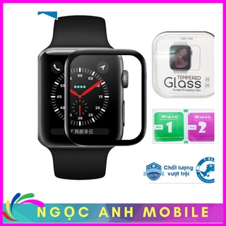 Kính Cường Lực, Kính Cường Lực Bảo Vệ Màn Hình Đồng Hồ Apple Watch (Full Box) 38mm 42mm 40mm 44mm Series 6 SE 5 4 3 2 1