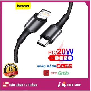 Cáp Sạc Nhanh 20W PD USB Type C Baseus Cho iPhone 12 11 Pro Xs Max / MacBook iPad Pro
