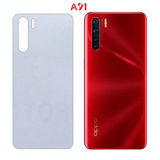 Miếng Dán Lưng Oppo A91 - Reno 3 Decal Trong Nhám Chống Vân Tay