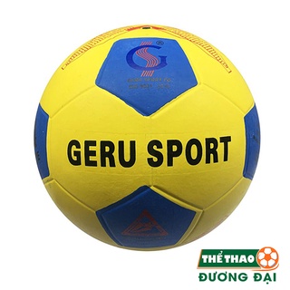Bóng Đá Trẻ Em Cao Su Geru Số 4, Size 4 (Màu Ngẫu Nhiên) + Tặng Kèm Kim Bơm