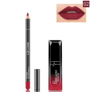 (Tặng Kèm 1 Chì Môi) Son Kem Lì Lip Gloss Pudaier