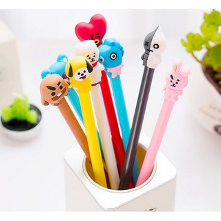 Bút bi mẫu ngẫu nhiên chibi dễ thương ghi chép ghi chú tiện lợi