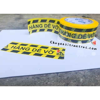 BĂNG KEO HÀNG DỄ VỠ, BĂNG DÍNH HÀNG DỄ VỠ, LOẠI 100 YARD