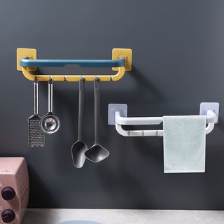 Giá treo khăn mặt 2 lớp dán tường tiện lợi TOWEL RACK (GTK03)