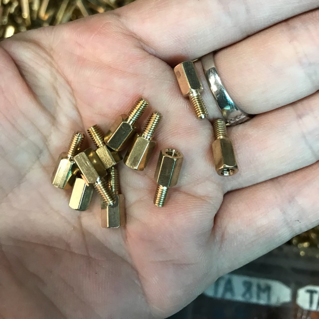 10 chiếc cọc đồng 7mm
