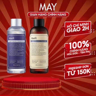 Nước Hoa Hồng Dưỡng Ẩm, Giảm Mụn DEAR KLAIRS Supple PREPARATION TONER 180ml