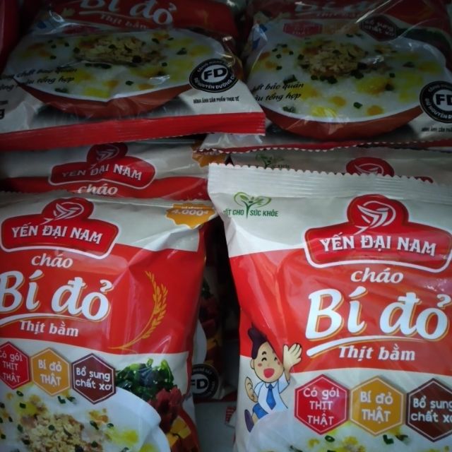Combo 11 Cháo bí đỏ thịt băm