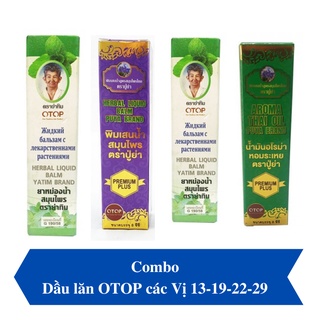 Dầu Thái lăn Otop các vị 13-19-22-29