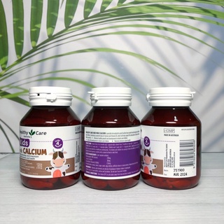 Viên bổ sung canxi từ sữa cho bé 4m+ Healthy Care úc