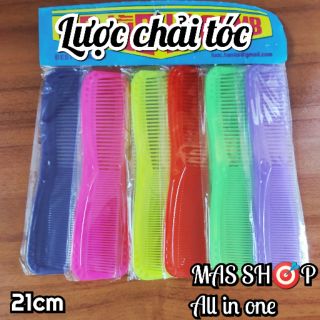 Lược chải tóc nhựa / 21cm