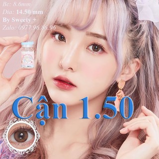 {Cận -1.50} -Lens, Kính áp tròng Cận màu Thời trang(Giá 1 Cặp)