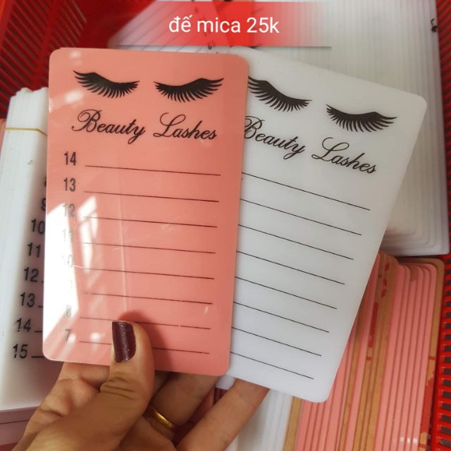 Đế mica để line mi