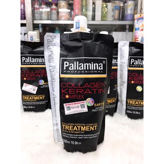 HẤP DẦU TÚI PALLAMINA COLLAGEN KERATIN CHÍNH HÃNG CTY 500ML