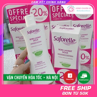 Dung Dịch Vệ Sinh Phụ Nữ Saforelle Soin Lavant Doux 250ml - Xuất xứ Pháp