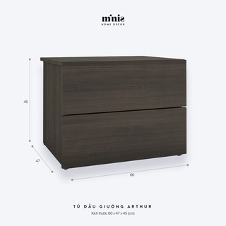 Tủ kệ đầu giường ARTHUR