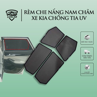 Rèm Che Nắng Nam Châm Xe KIA, Bộ 4 Tấm Nam Châm Chống Tia UV (CERATO, MORNING, RONDO, SELTOS, SOLTULO, SORENTO, ...)