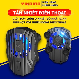 Tản Nhiệt Điện Thoại Dùng Pin Sạc YINDIAO-FL01 Quạt Có 3 Tốc Độ Gió