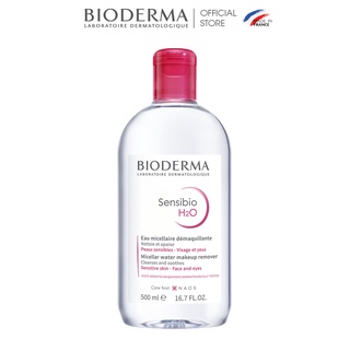 Dung dịch làm sạch và tẩy trang công nghệ Micellar Bioderma Sensibio H2O 500ml