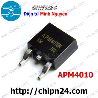 [2 CON] Mosfet Dán APM4010 TO-252 57A 40V Kênh N (SMD Dán) (APM4010N 4010)