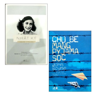 Sách - Combo: Nhật Ký Anne Frank + Chú Bé Mang Pyjama Sọc