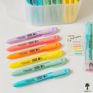 Bút dạ quang Marvy 800 màu pastel