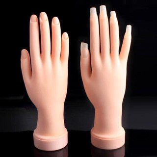 bàn tay silicon”Làm mẫu cho thợ nail dẻo dai Tiện lợi”