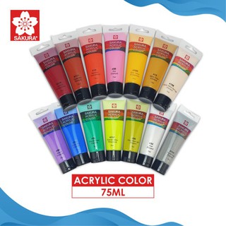 P3 - MÀU ACRYLIC SAKURA TUÝP 75 ML