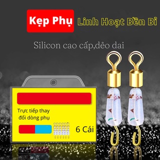 Khóa link , Ma ní số 9 cao cấp HUANSHENG , chống xoắn , lực kéo mạnh , siêu bền xoay 360 độ ( đồ câu coye )