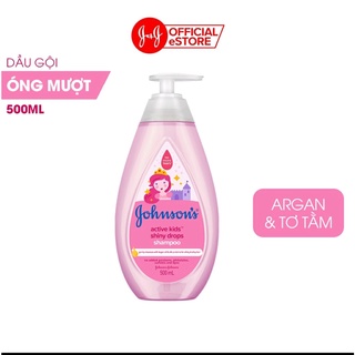 Dầu gội óng mượt Johnson's cho bé gái 500ml