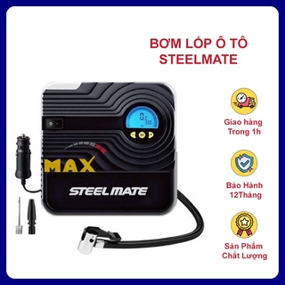 Bơm Lốp Ô Tô Điện Tử STEELMATE P03, P05 Tự Ngắt Thông Minh Chính Hãng Bảo Hành 12 Tháng MAX STORE
