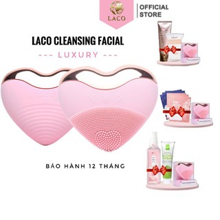 Máy Rửa Mặt LaCo Luxury Chính Hãng Nâng Cơ Massage Sạch Sâu Đẩy Tính Chất - HOKA SHOP