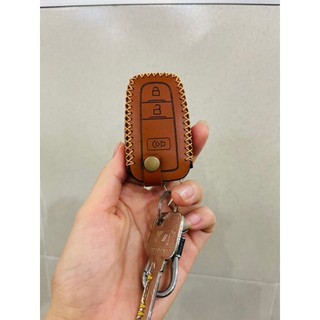 Bọc chìa khoá Toyota Cross da bò 100%
