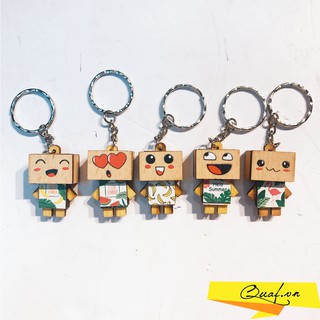[NEW] Móc khóa danbo sắc thái mới, in màu UV