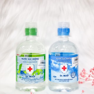 [CHÍNH HÃNG] - NƯỚC SÚC MIỆNG DR MUỐI 500ML