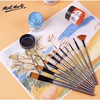 [Mua 1 tặng 1] - CHÍNH HÃNG - Set Cọ Vẽ Mont Marte – Quà Đọc Mô Tả