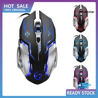 Chuột Chơi Game Có Dây Đèn Led 6 Màu Ywyt G815