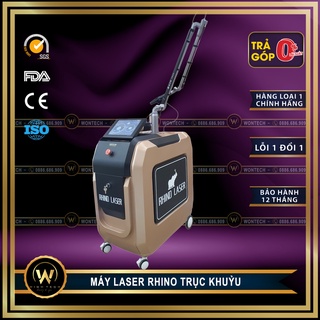 [WONTECH - NOW SHIP] Máy Laser Trục Khuỷu Yag Q-Switch RHINO - Siêu Phẩm Trị Nám, Tàn Nhang.