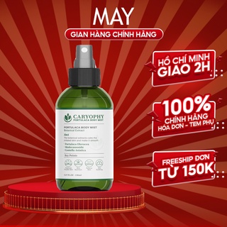 Xịt Mụn Lưng giảm mụn mờ thâm Caryophy Portulaca Body Mist 150ml