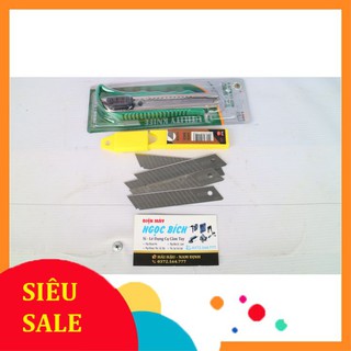COM BO DAO RỌC GIẤY LỚN BERRYLION (CHÍNH HÃNG) + 1 HỘP LƯỠI DAO RỌC GIẤY BOSI