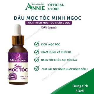 Dầu giảm rụng tóc, dầu mọc tóc minh ngọc, kích thích mọc tóc, giúp tóc chắc khỏe suôn mượt