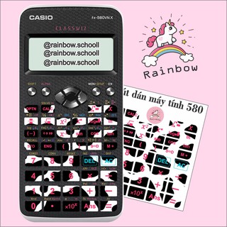 nút phím bò sữa máy tính bỏ túi casio 580 es vn plus