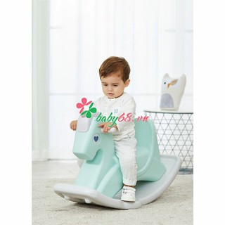 Ngựa bập bênh 3 trong 1 phiên bản 2021 cực xinh cho bé
