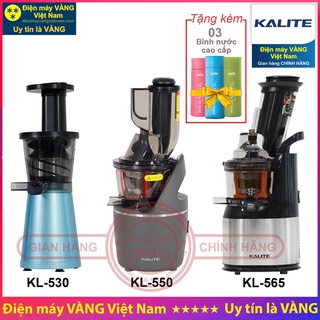 [Mã ELHA22 giảm 6% đơn 300K] Máy ép trái cây tốc độ chậm Kalite KL530 KL550 KL565 - Hàng chính hãng