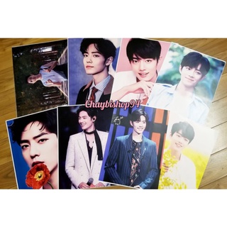 Set 8 poster A3 Tiêu Chiến