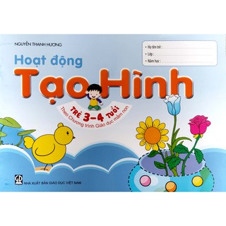 Sách - Hoạt động tạo hình - Dành cho trẻ 3 - 4 tuổi