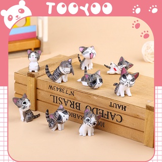 [Mã LIFE1603ALL giảm 10% đơn 0Đ] Mô hình mèo phô mai mini trang trí tiểu cảnh dễ thương cute TooYoo TY0084
